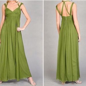 BCBG MAXAZRIA Everglade Silk Gown